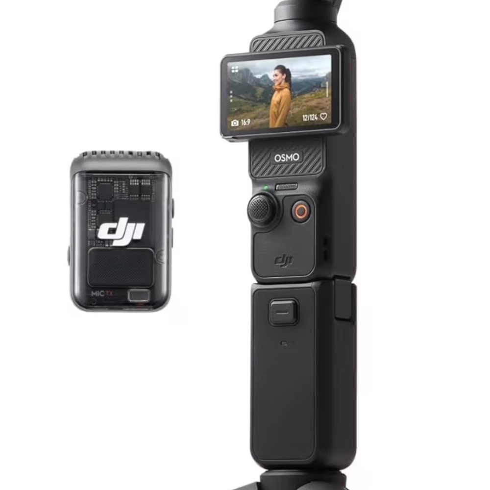 DJI Osmo Pocket Black Camera with Screen. Like new.